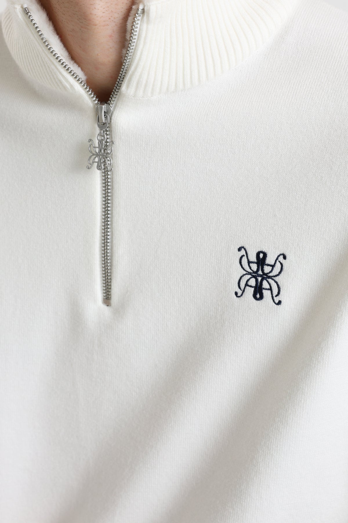 Strickpullover - Offwhite