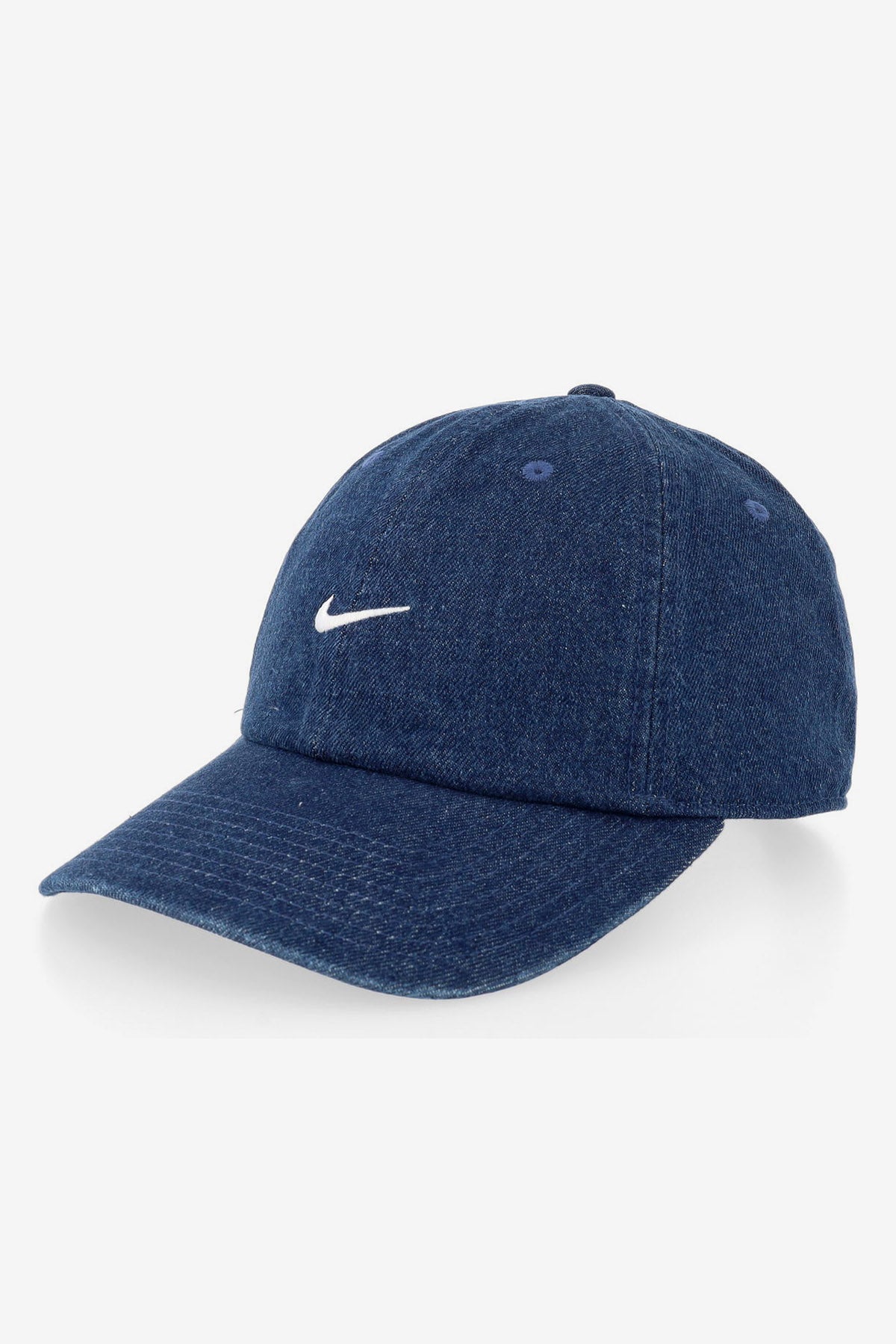 Cappellino strapback in denim - College Navy