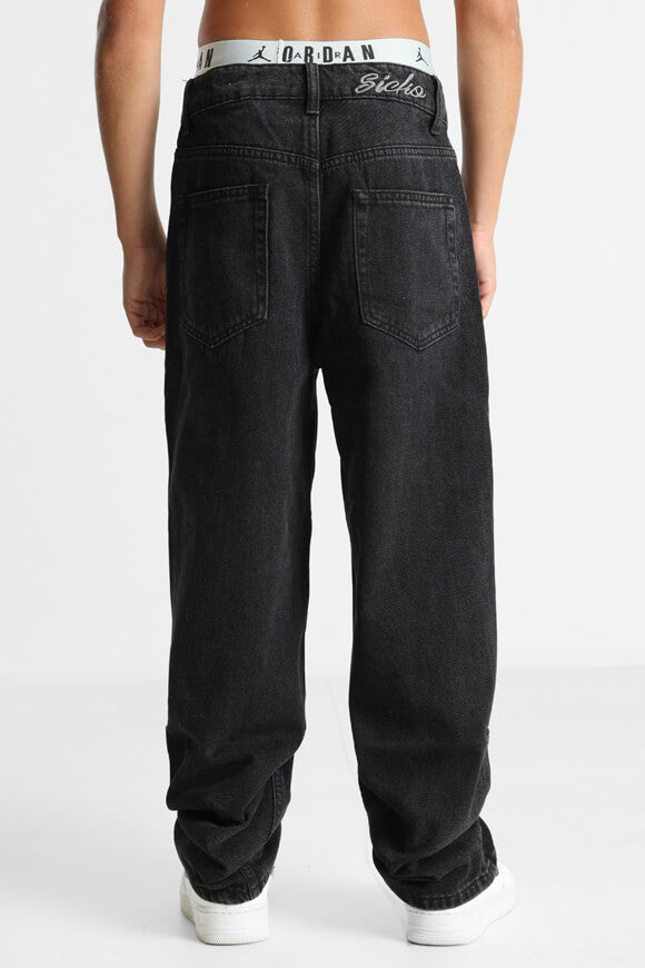 Baggy fit jeans - black denim