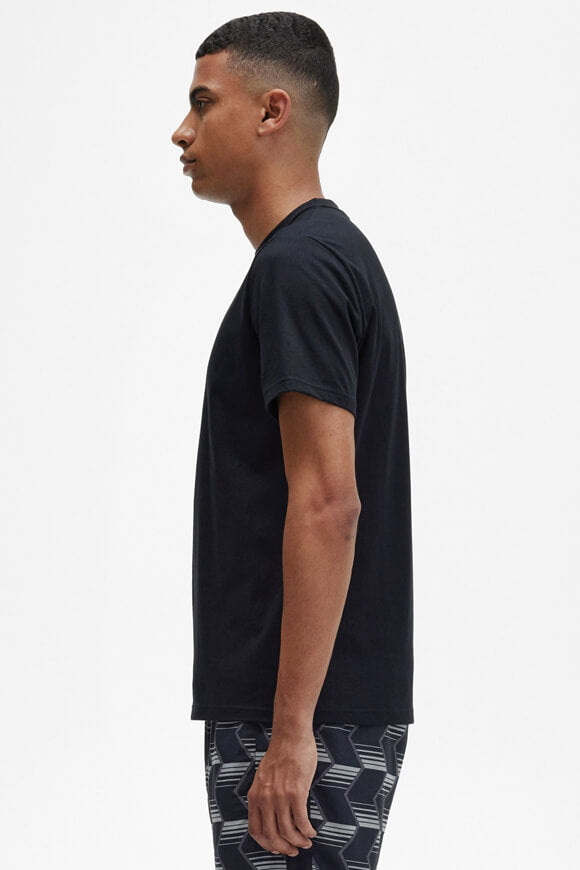 Embroidered T-Shirt - Black