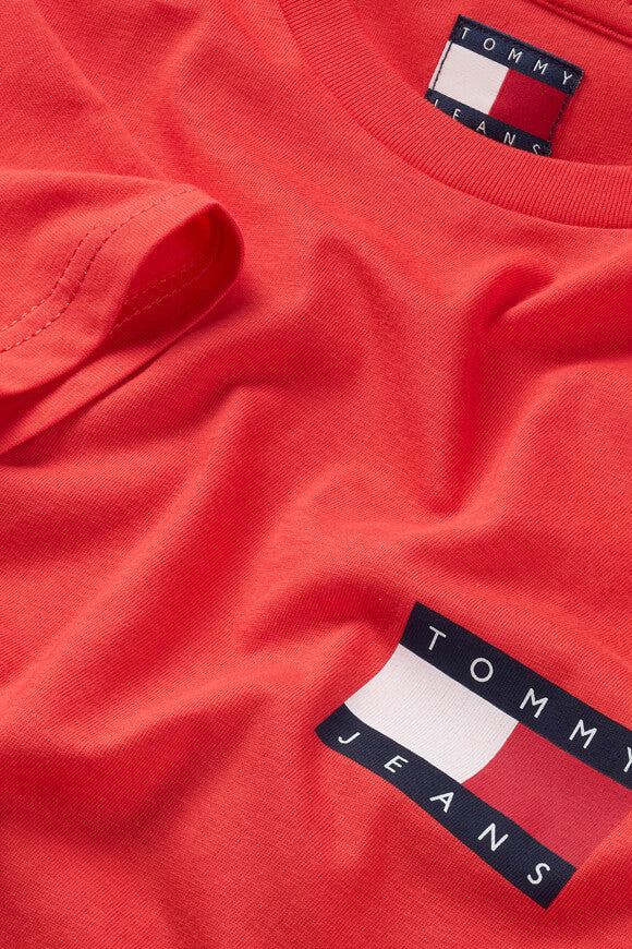 Maglietta Essential Flag - Vermiglio brillante