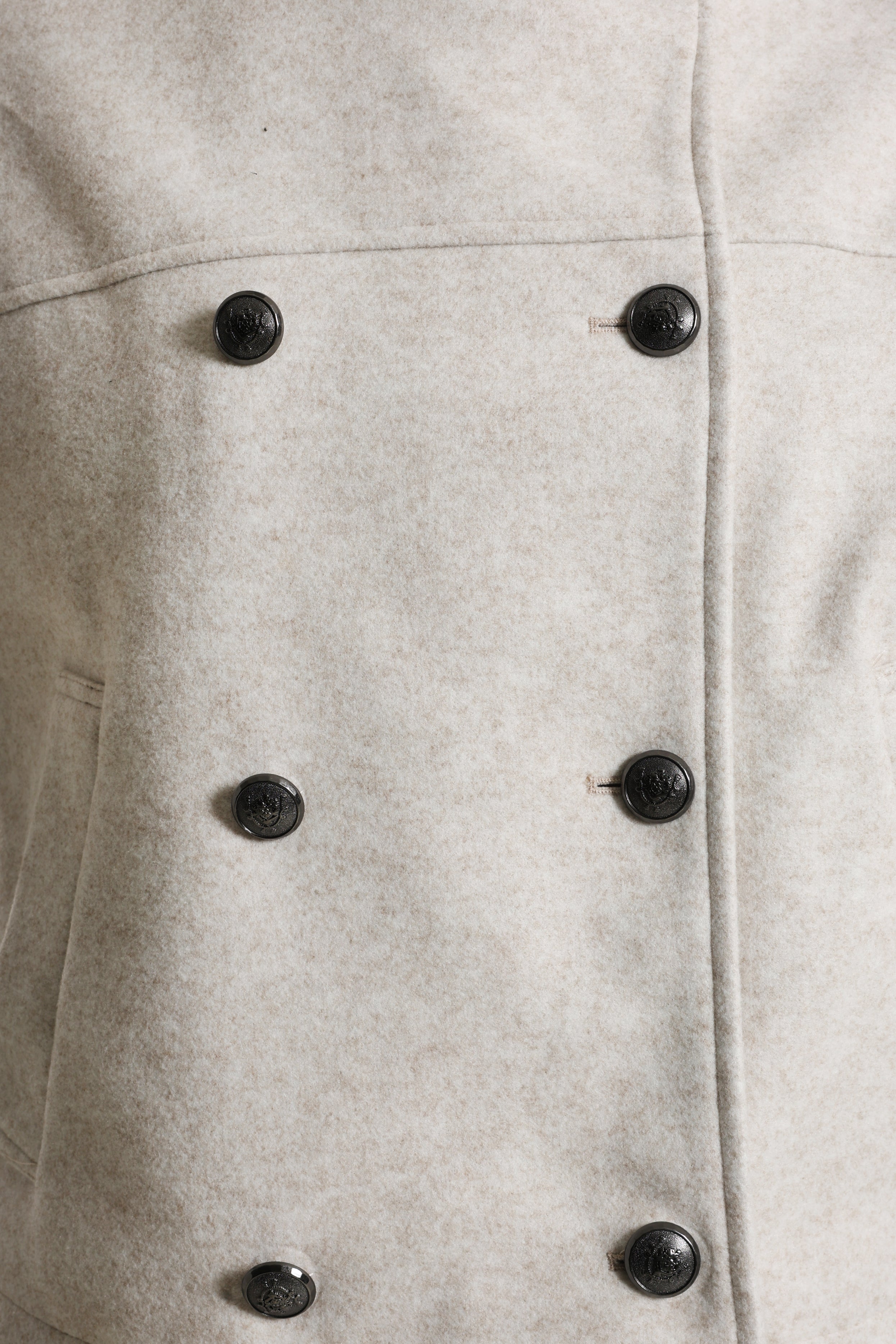 Short coat - Beige chiné