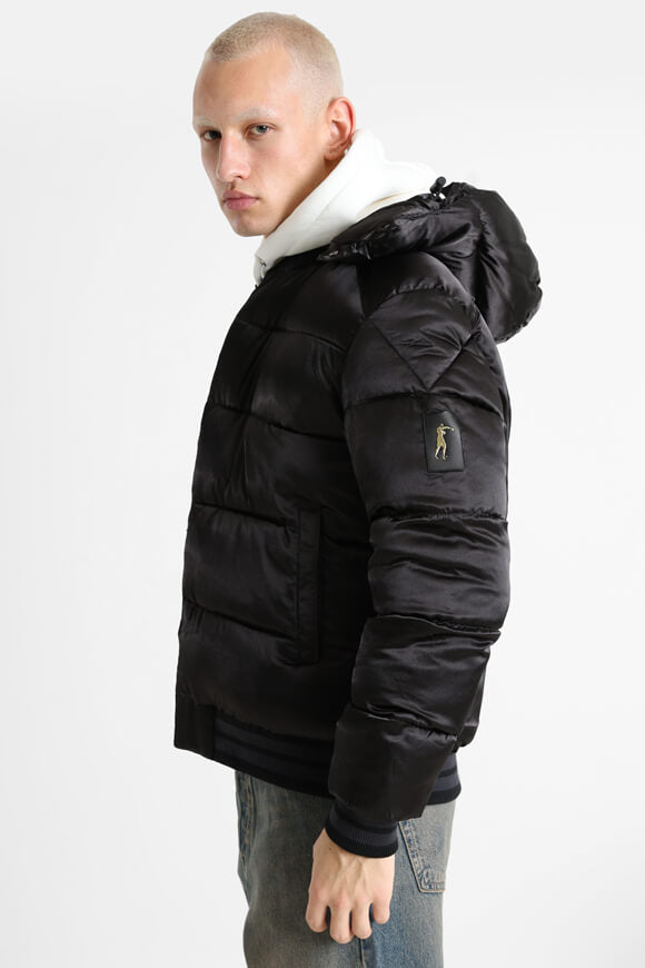 Giubbotto bomber in felpa - Nero