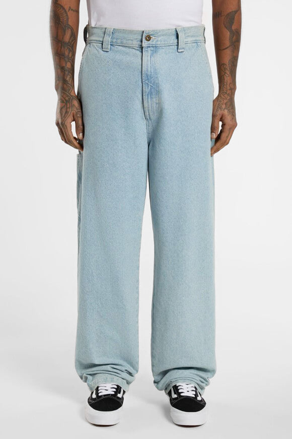 Madison Baggy Fit Jeans - Light Blue Denim