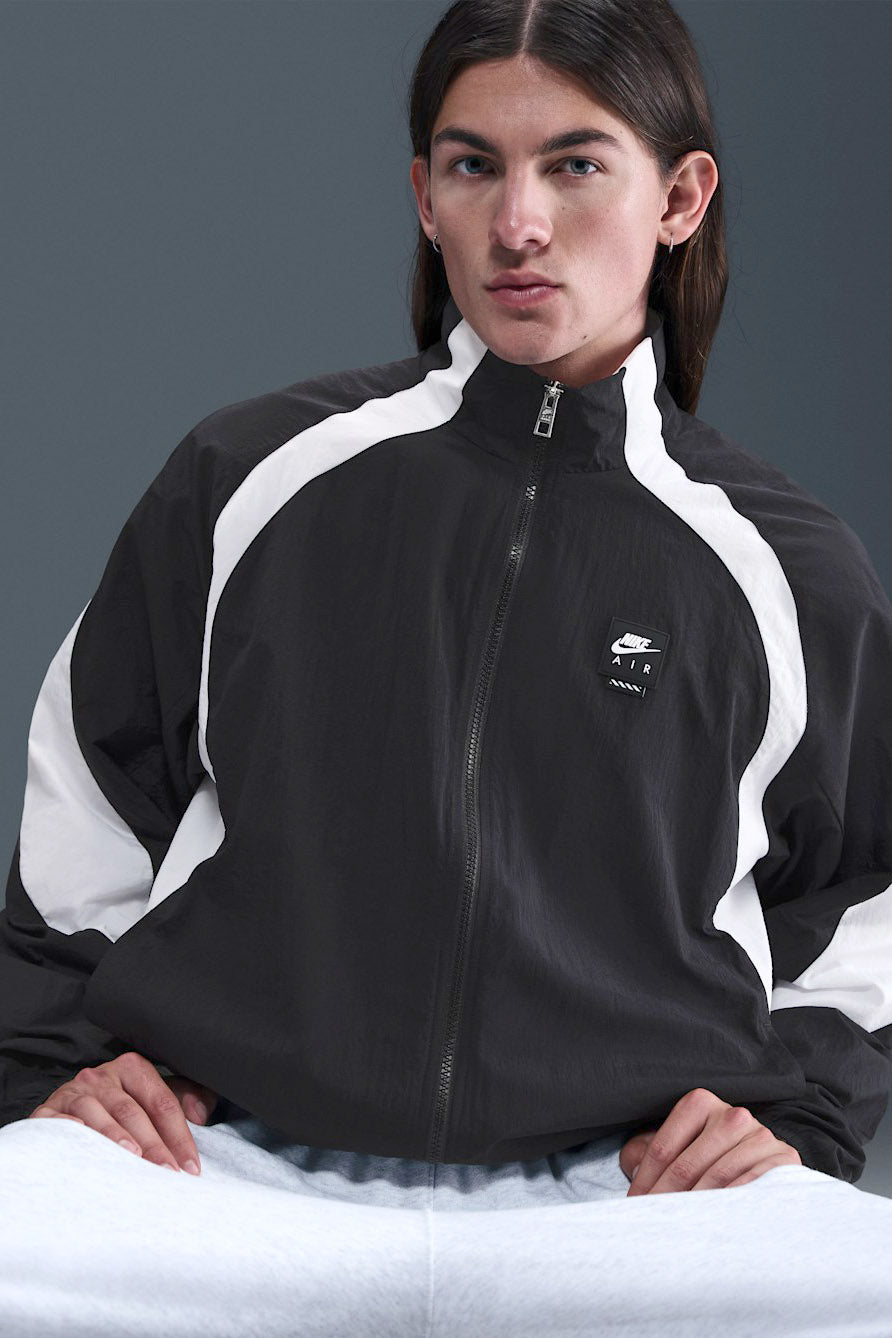 Air Oversize Trainingsjacke - Black + White