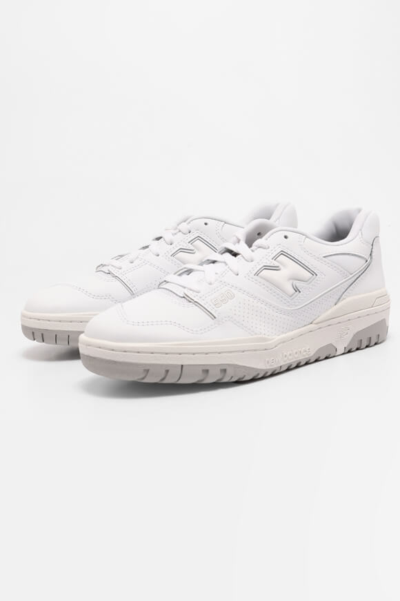 Baskets 550 Core - Blanc + Gris clair
