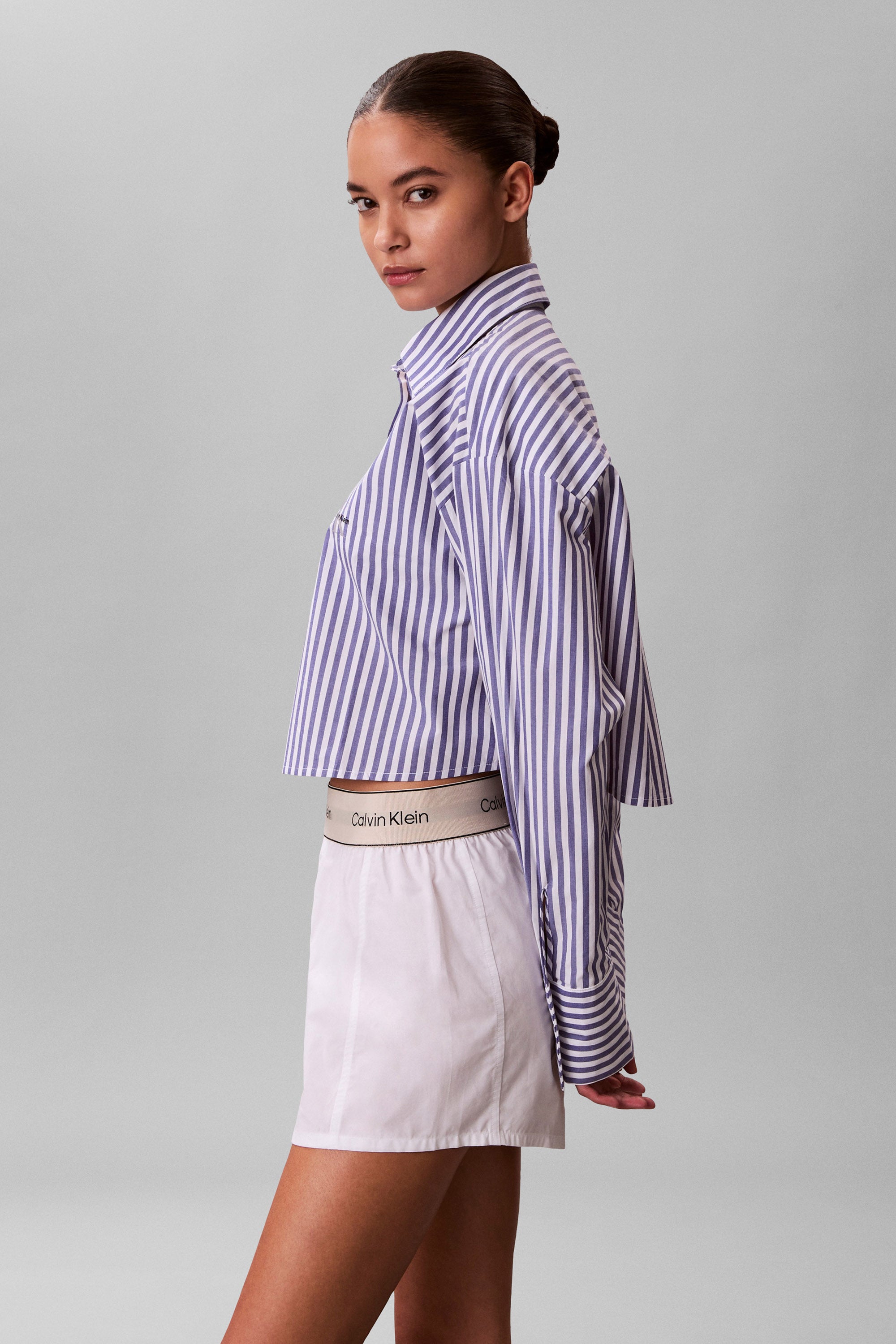 Stoffshorts - Classic White