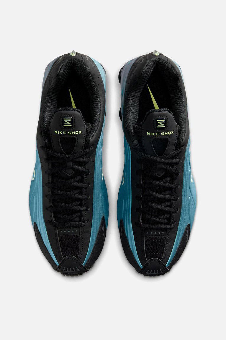 Shox R4 sneakers - Sapphire + Light Liquid Lime