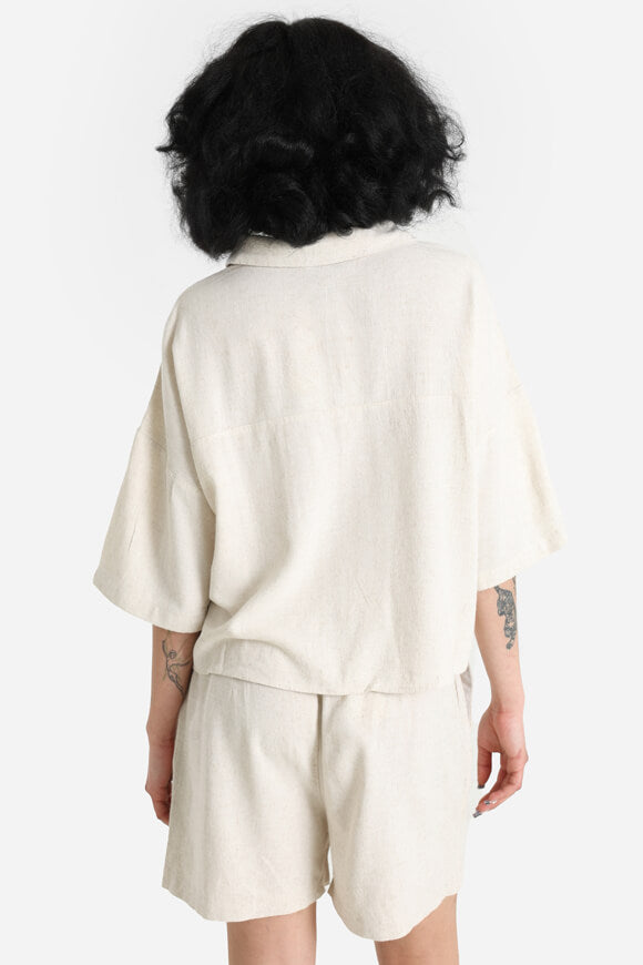 Camicia in lino - Beige chiaro