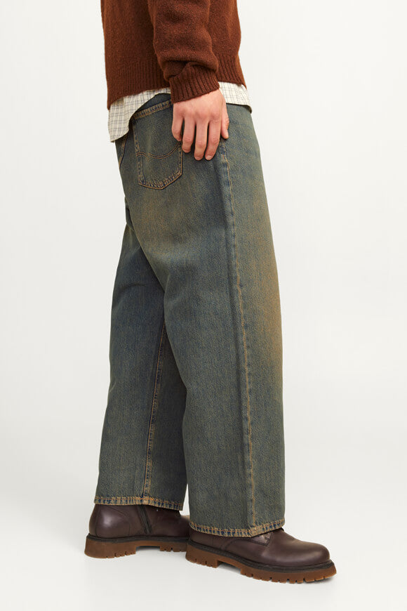 Ron Extra Baggy Fit Jeans L32 - Blue Denim