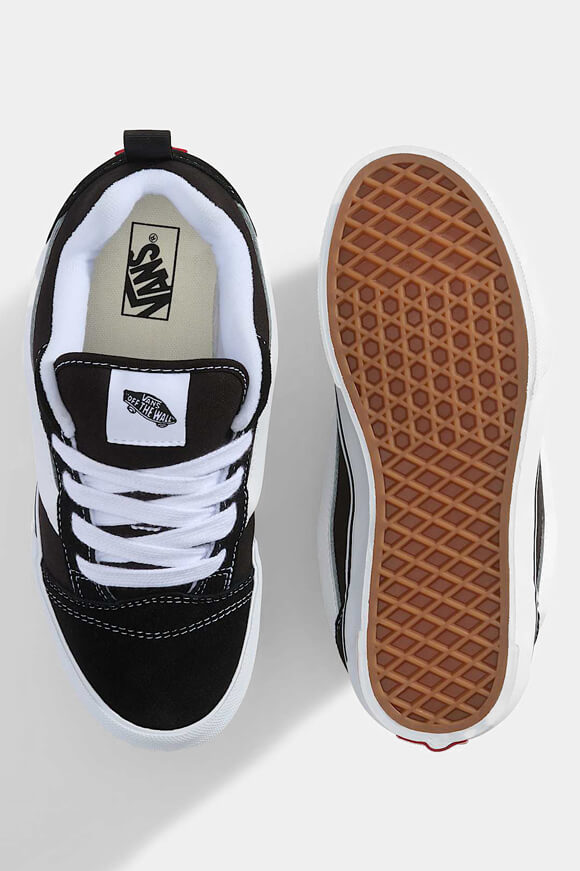 VANS knu skool ブラック ホワイト Vans - Knu Skool Sneaker - Black + White