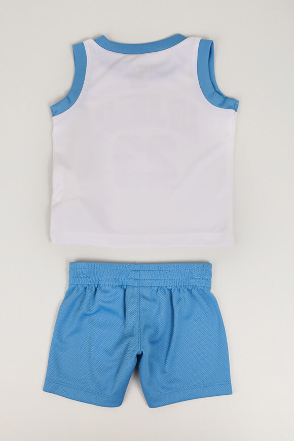 Air Mesh Baby Set - White + University Blue
