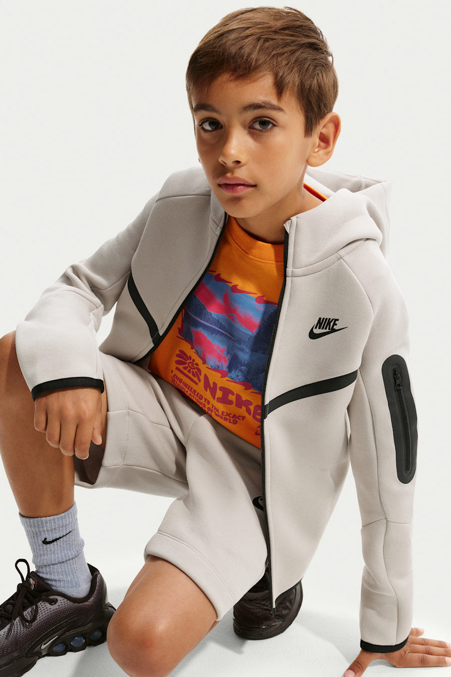 Felpa con cappuccio e zip Sportswear Tech Fleece - Cream II