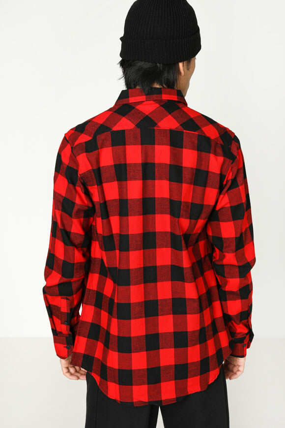 Karohemd - Rot + Schwarz