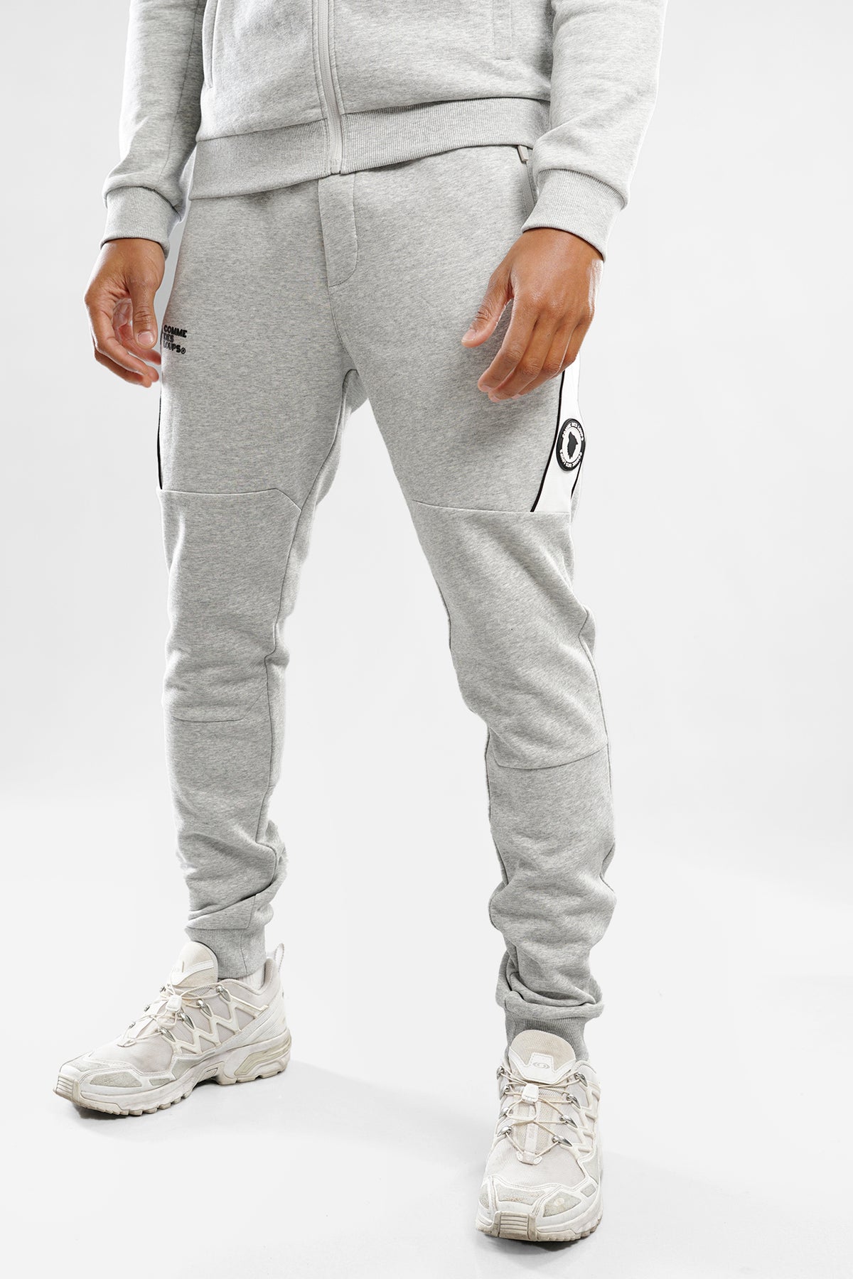 Pantaloni in felpa Baltimore - Grey + White