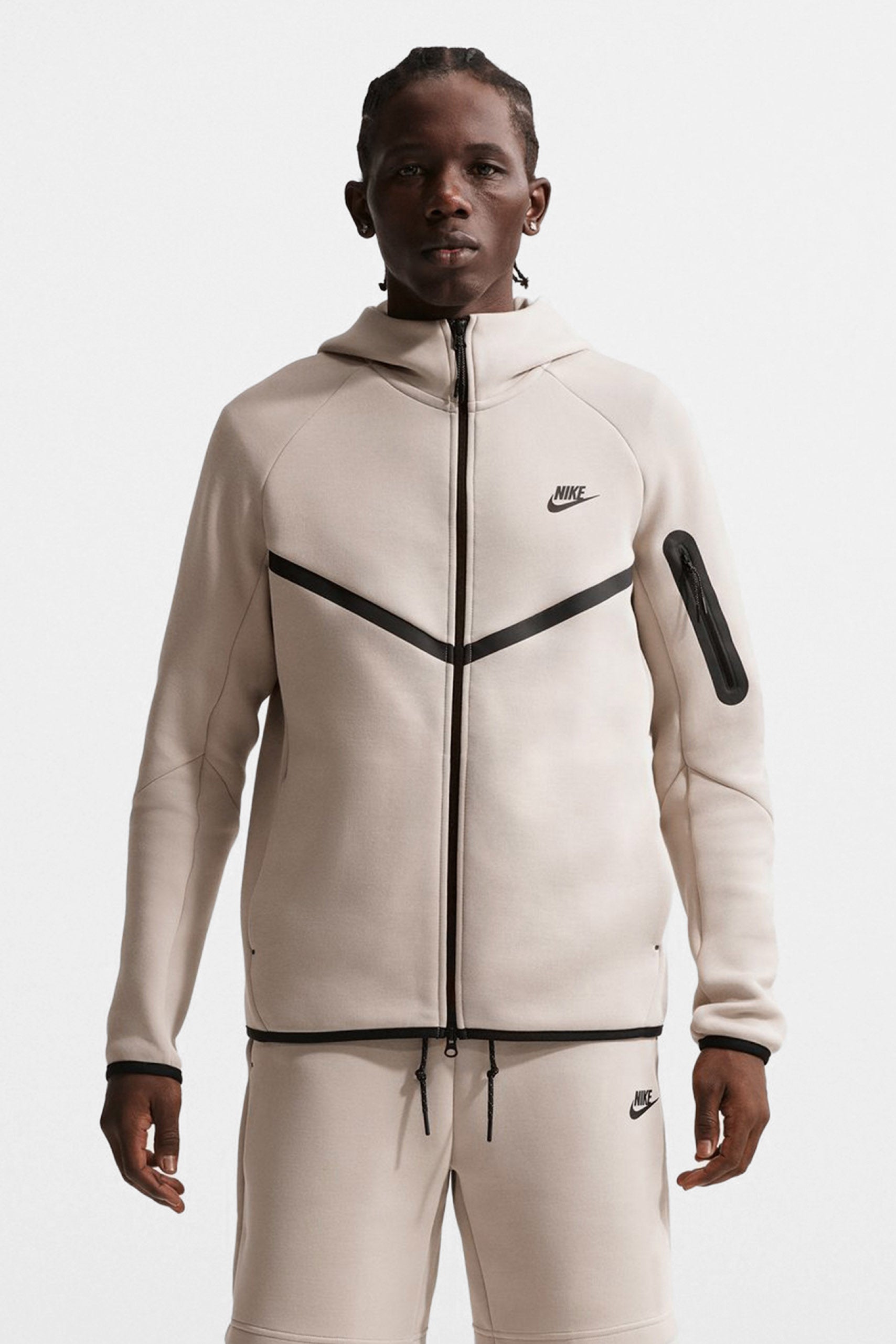 Sportswear Tech Fleece Kapuzensweatjacke - Cream