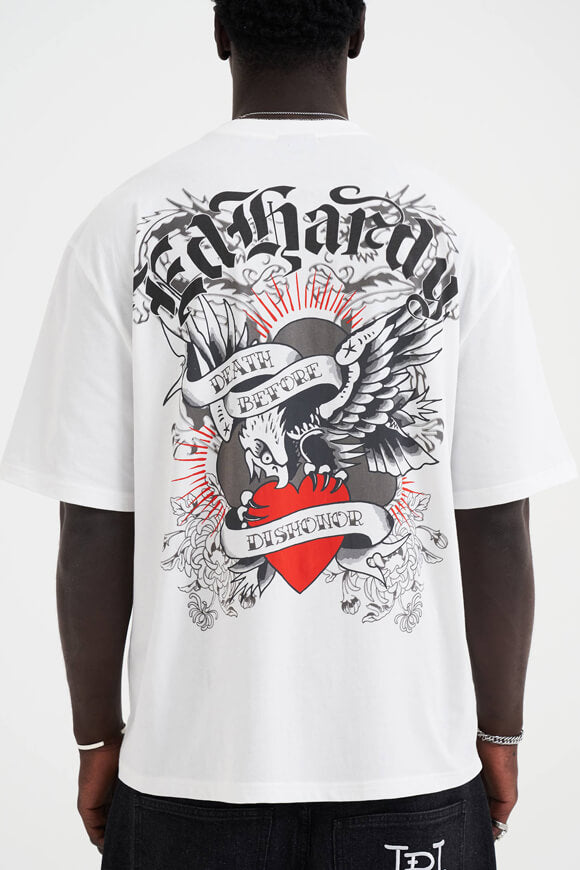 Death Before Dishonor Eagle T-Shirt - White