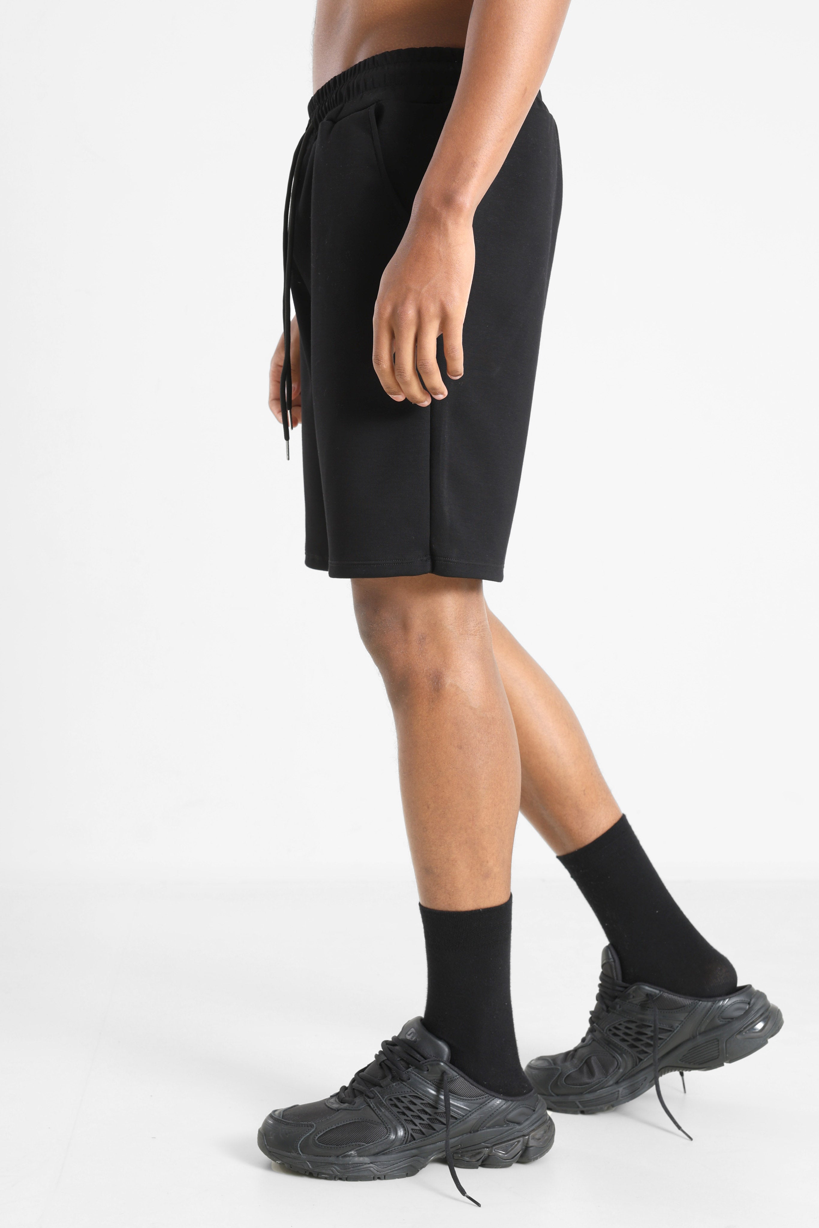 Stoffshorts - Black