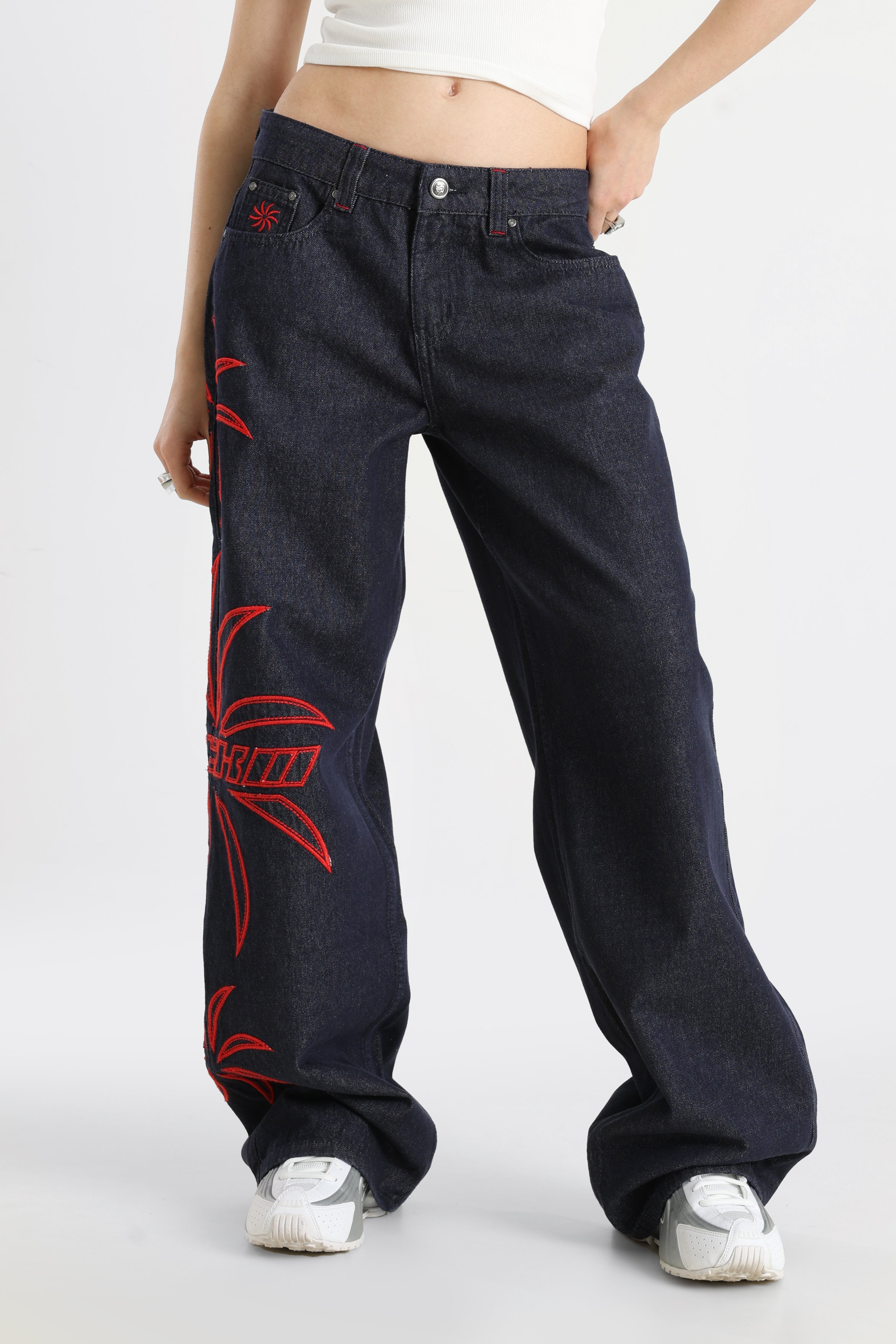 Baggy Jeans - Dunkelblau