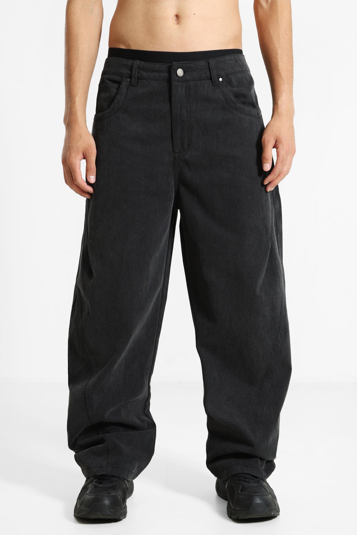 Jean balloon fit - Black Washed