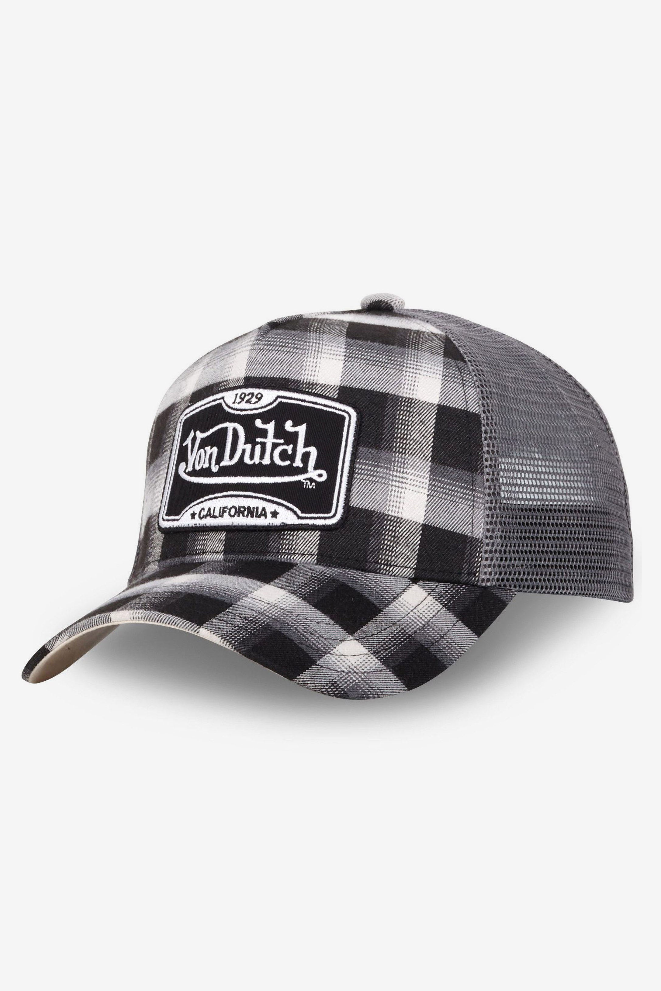 Trucker Cap / Snapback - Grey + White + Black