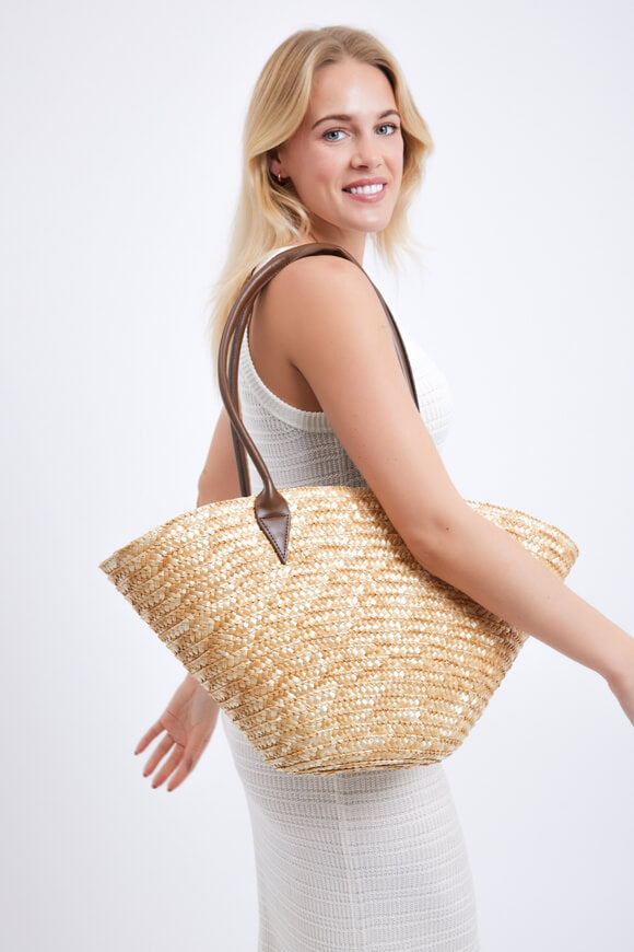 Shopper en paille - Natural
