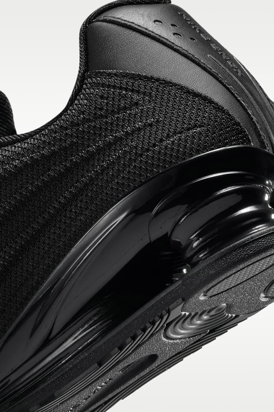 Shox Z Sneaker - Black + University Red