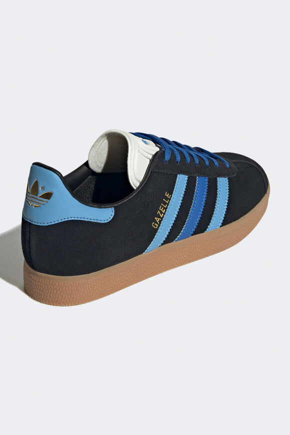 Gazelle Sneaker - Black + Blue