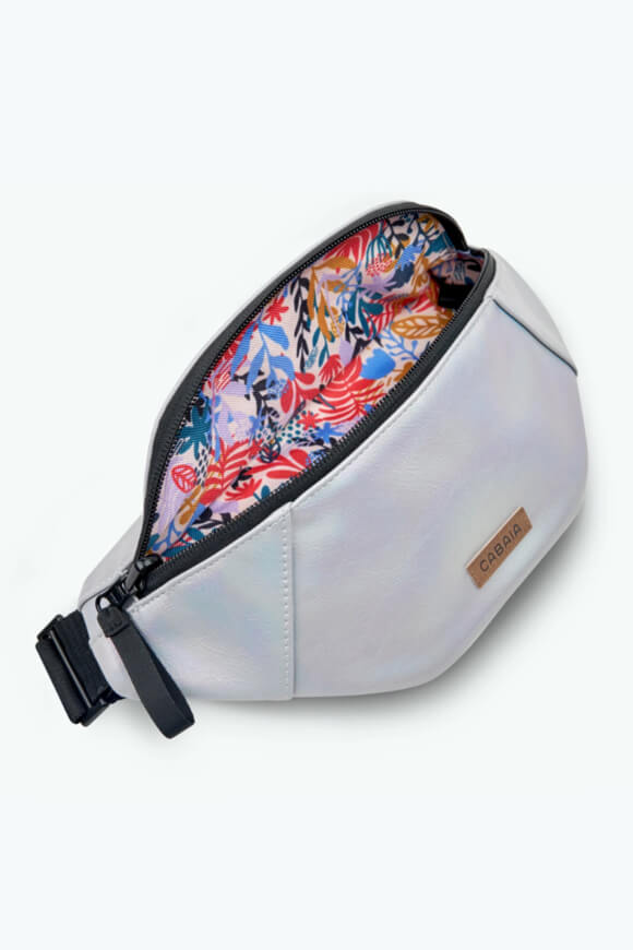 Rennes Wendbare Bauch / Umhängetasche - Silver