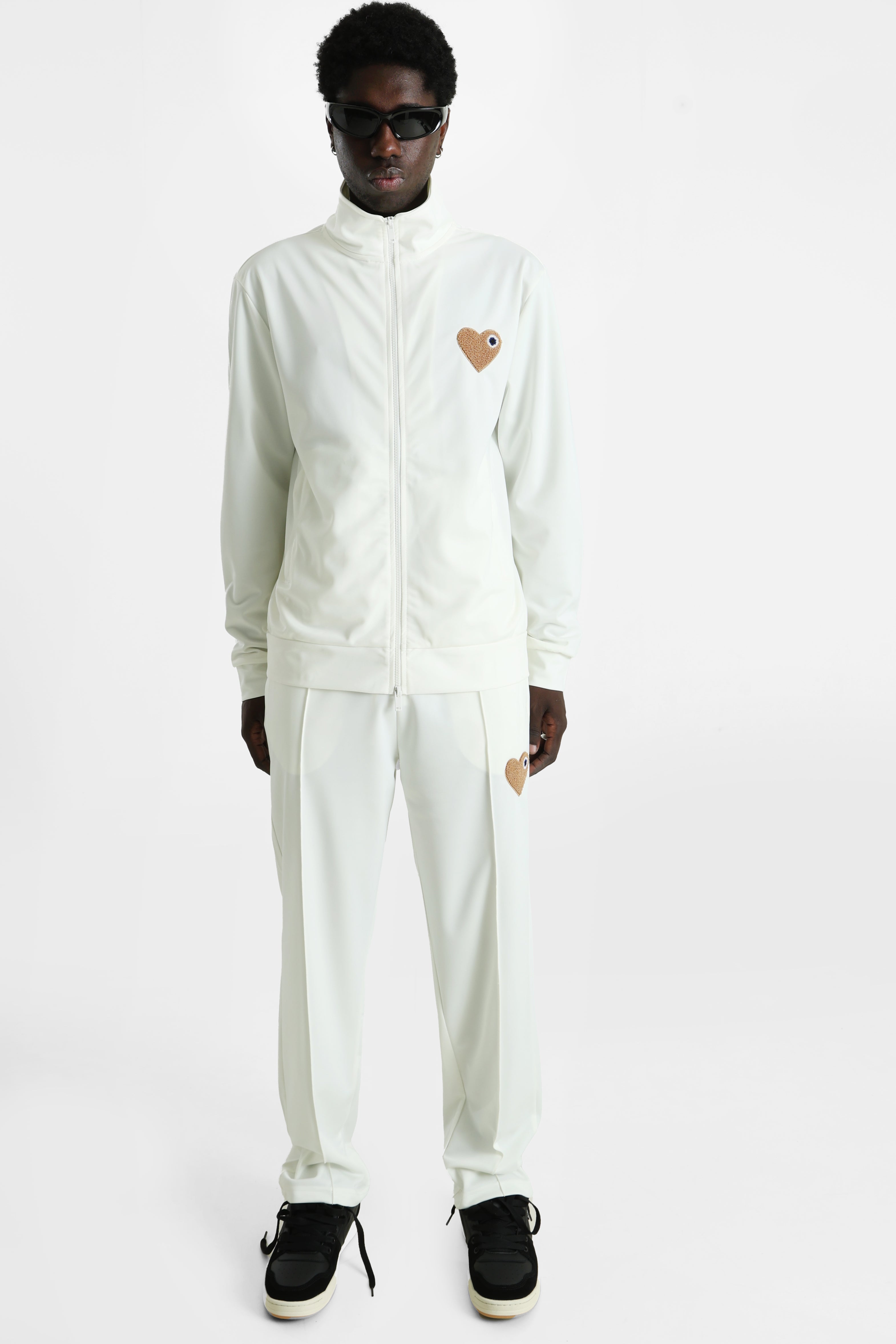 Veste d'entraînement Heart - Blanc cassé