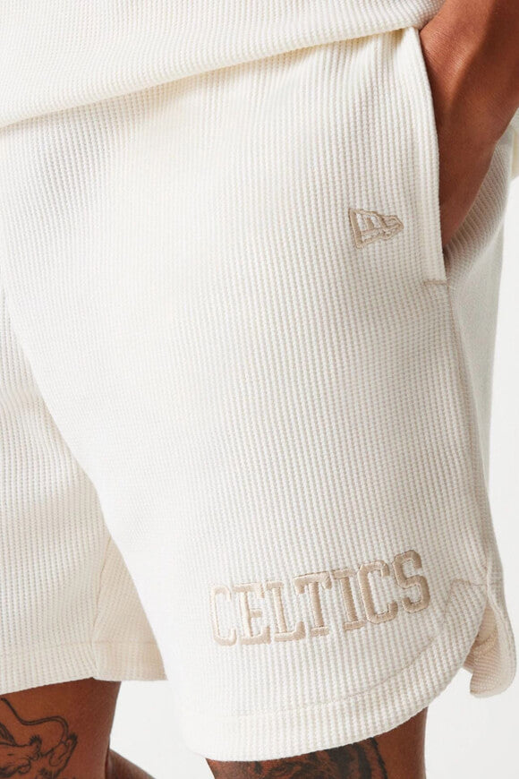 Shorts with waffle structure - Offwhite