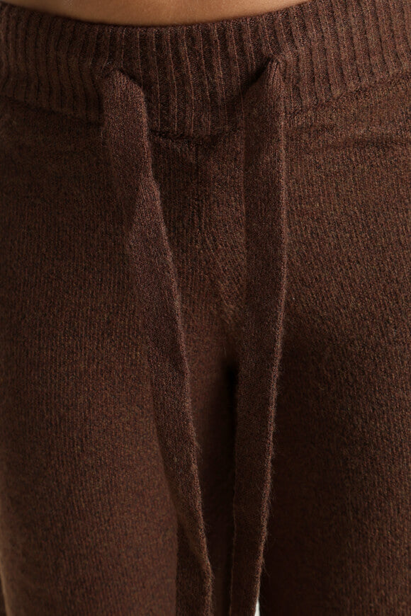 Strickhose - Dunkelbraun