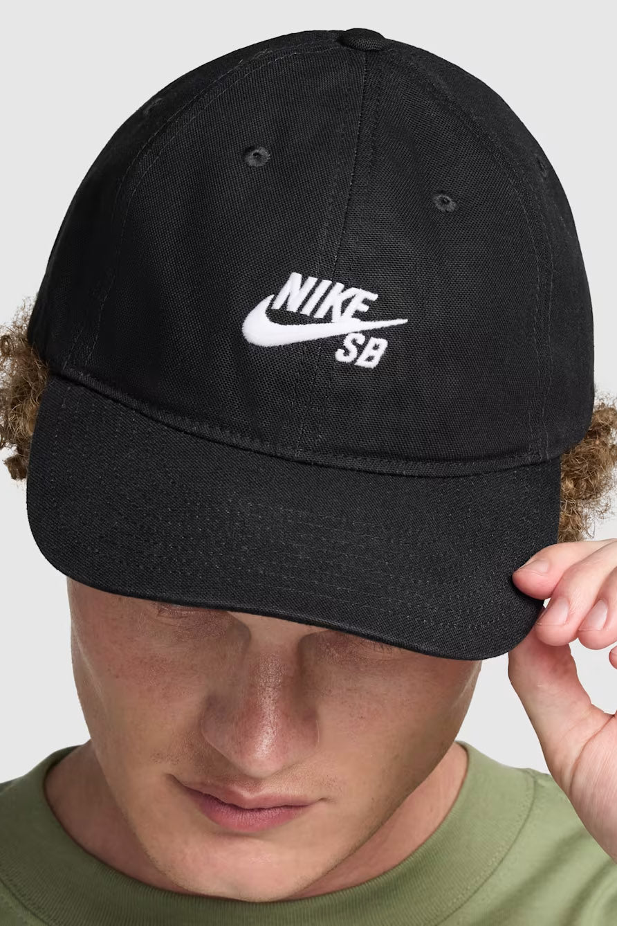 Strapback Cap - Black