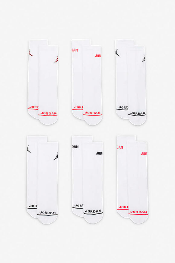 Lot de six chaussettes Kids - Blanc