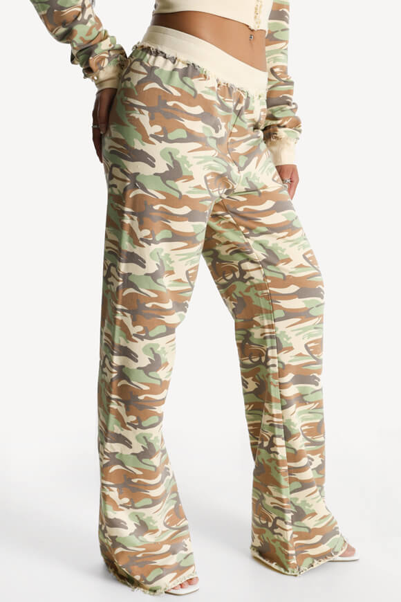 Sweatpants - Camouflage Beige
