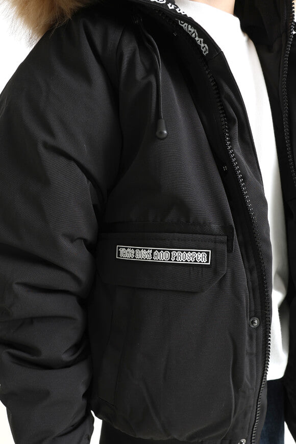 Giacca bomber imbottita - Nero