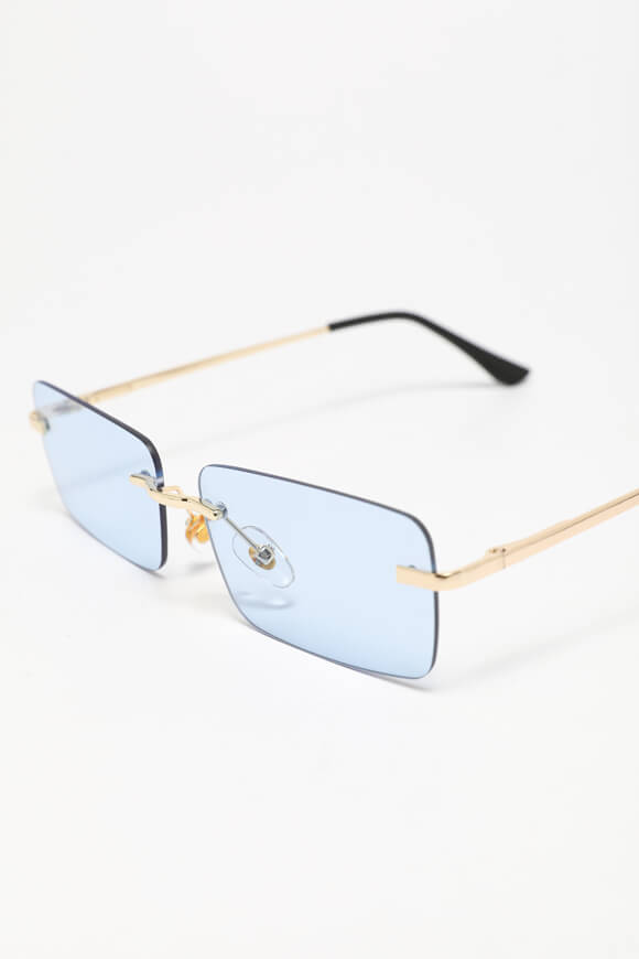 Lunettes - Gold + Light Blue