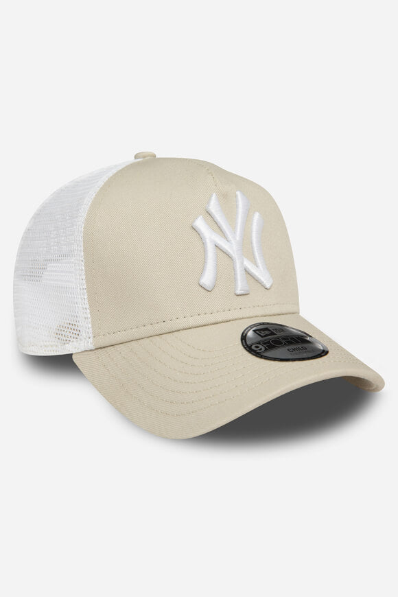 Casquette trucker / snapback - Stone + White