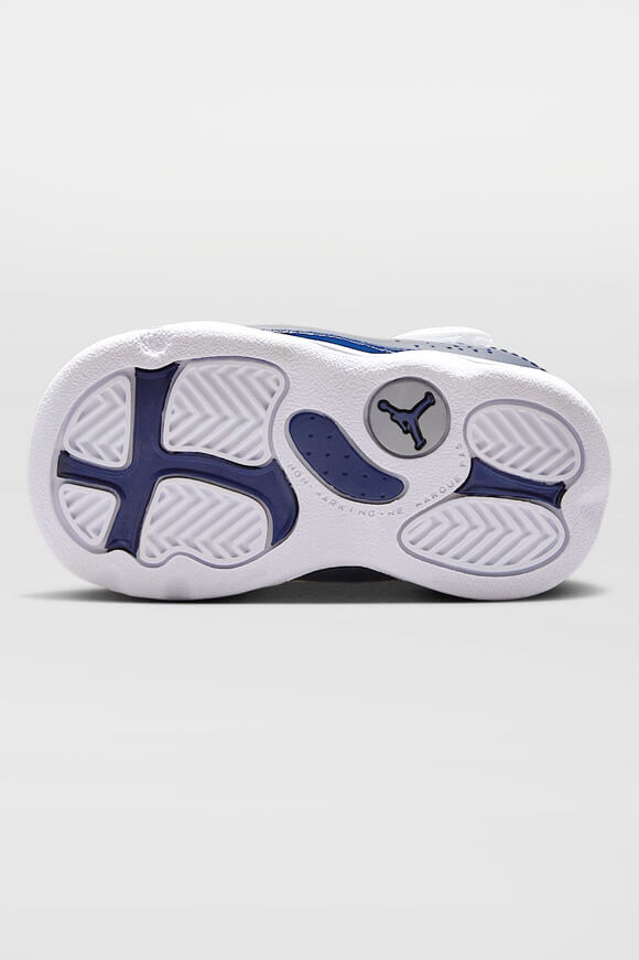Jordan 6 Rings Baby Sneaker - White + Midnight Navy