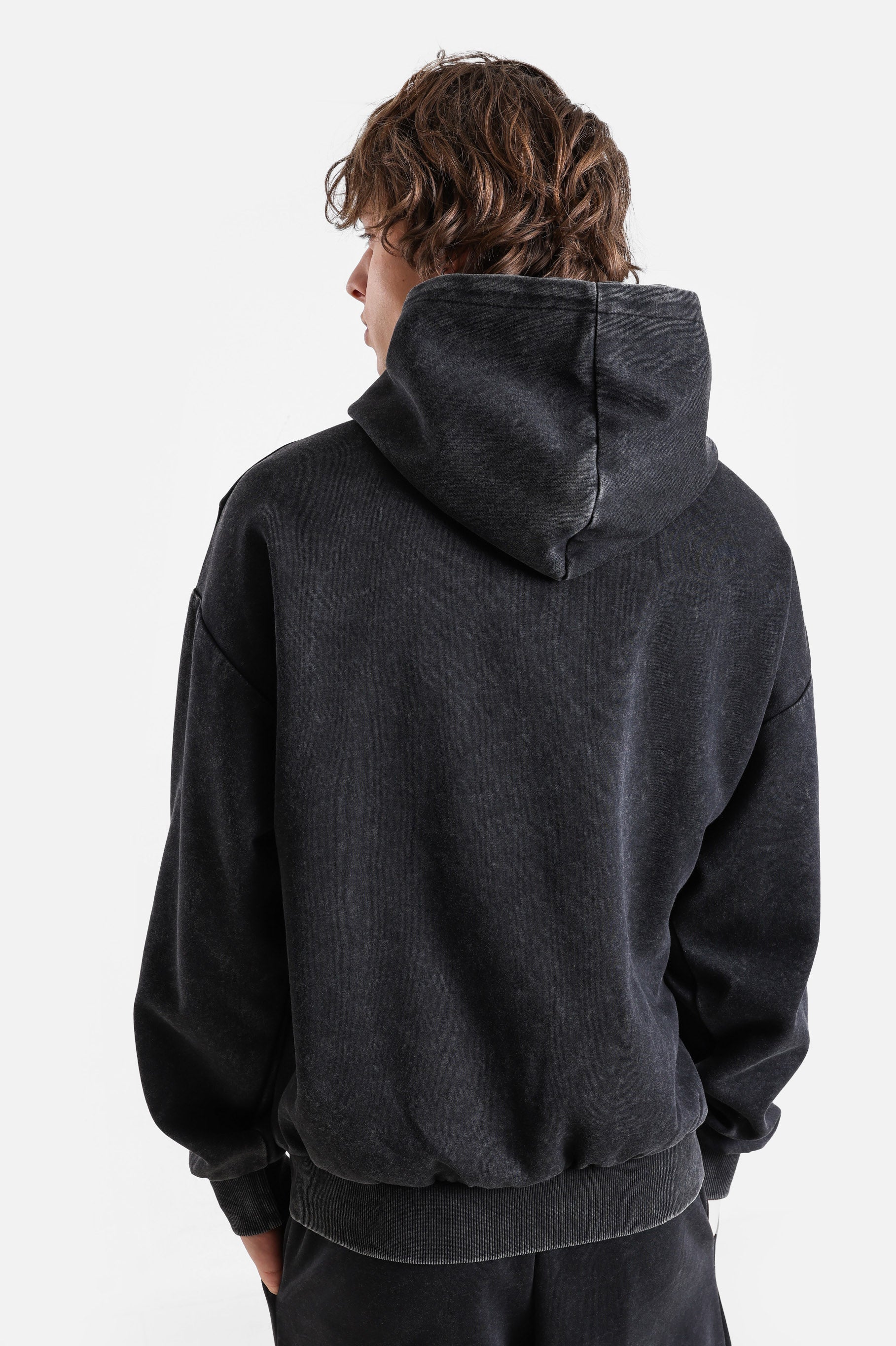 Kapuzensweatshirt - Used Black