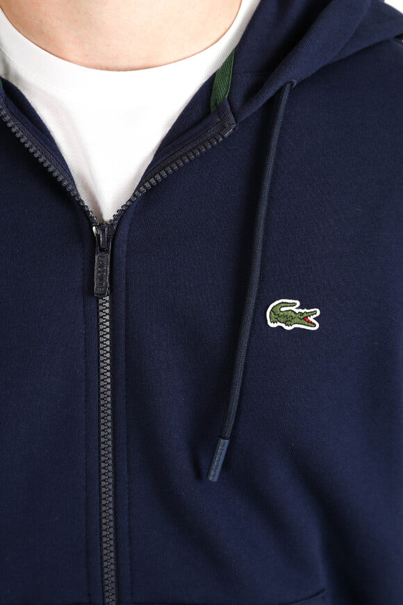 Kapuzensweatjacke - Navy