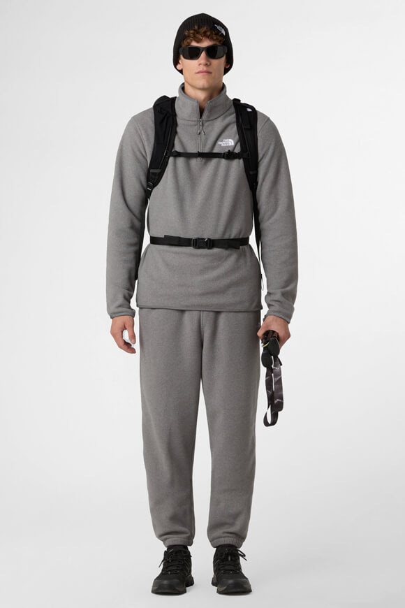 Glacier Fleece Sweater - Mid Grey Heather