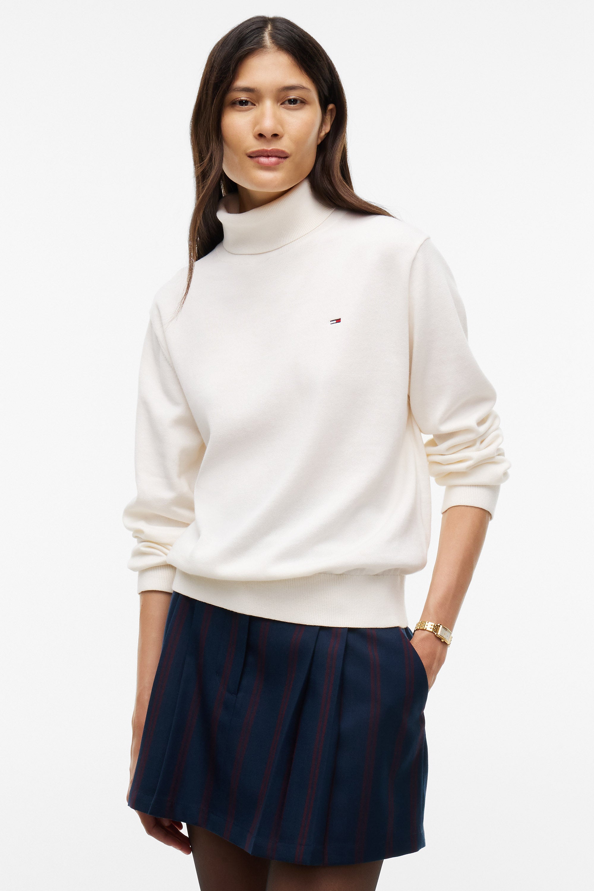 Rollkragenpullover - Off White