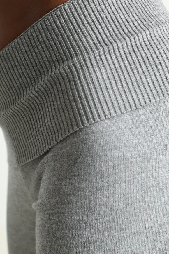 Strickhose - Grau meliert