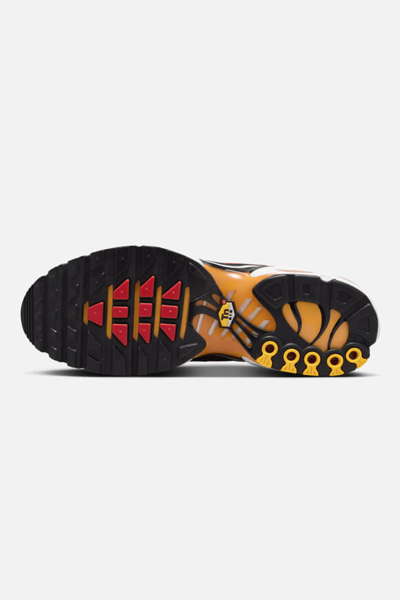 Air Max Plus Sneaker - Black + Pimento + Bright Ceramic