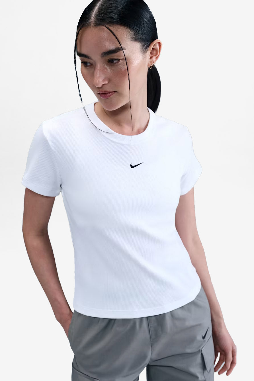 T-Shirt côtelé - White