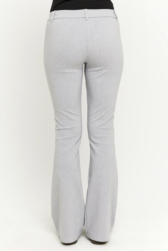 Pantaloni svasati - Grigio chiaro