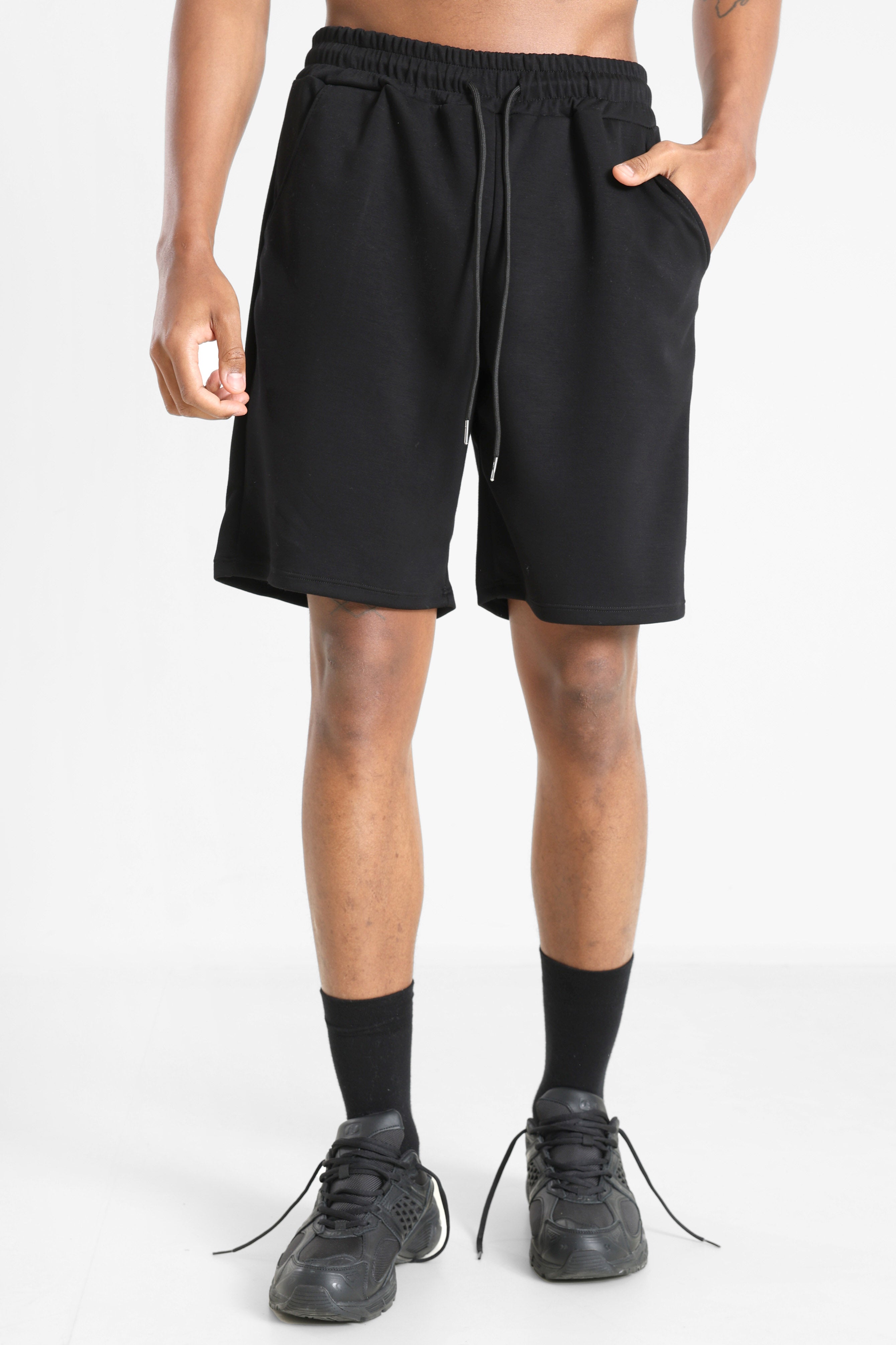 Stoffshorts - Black