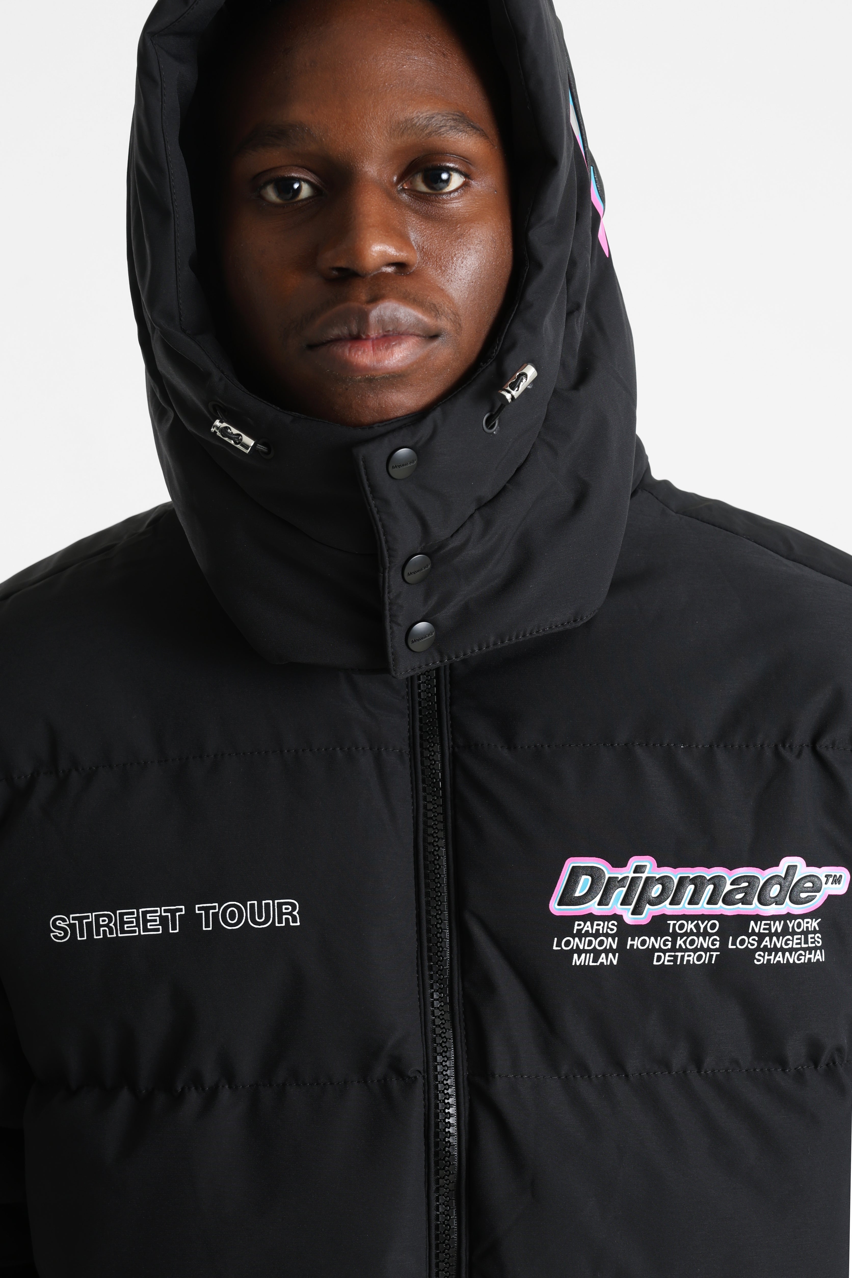Pufferjacke - Jet Black