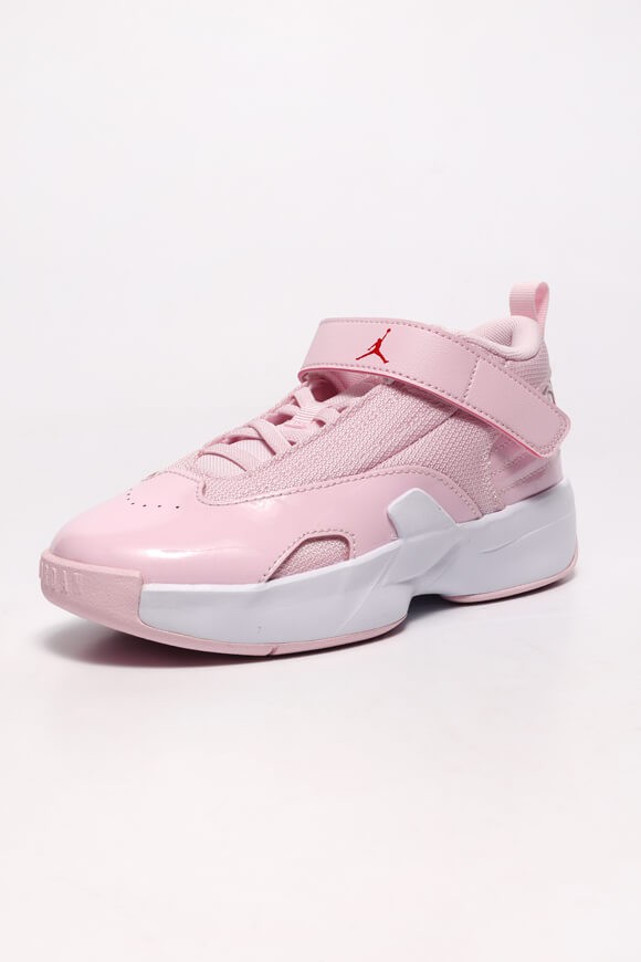 Jordan Max Aura 6 Kids Sneaker - Pink Foam + Fire Red